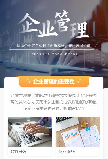 安图企业管理小程序开发